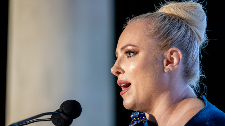 Meghan McCain gives award acceptance speech