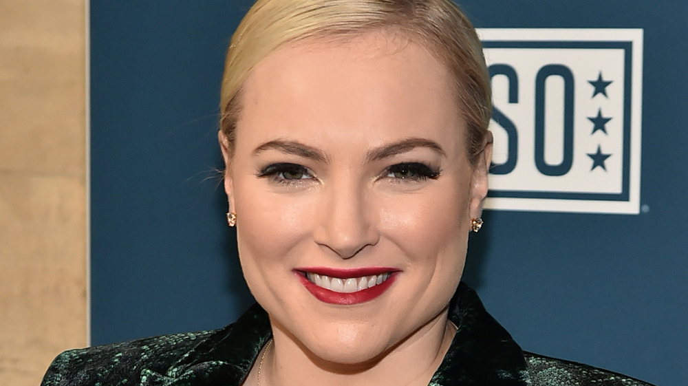 Meghan McCain smiling at event