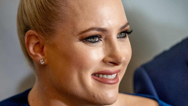 Meghan McCain smiling