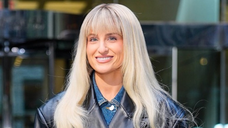 Meghan Trainor smiling in New York City on November 18, 2025