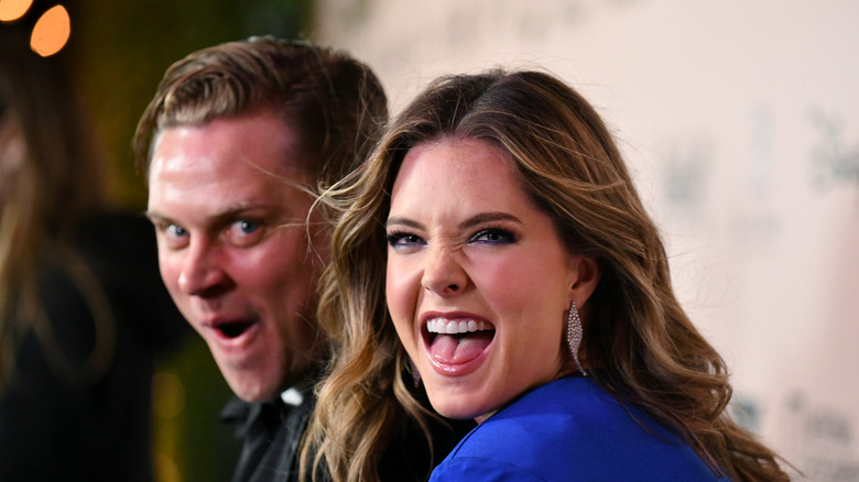 Meghann Fahy and Billy Magnussen