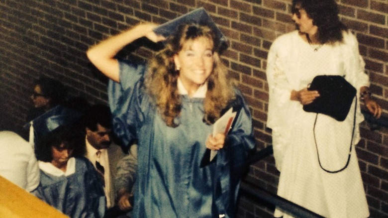 Megyn Kelly in 1988 at her high school graduation