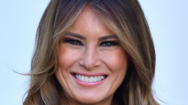 Melania Trump smiling