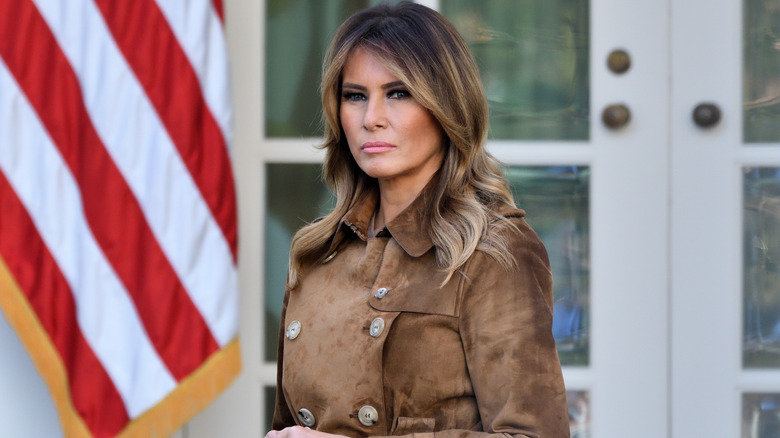 melania trump at event