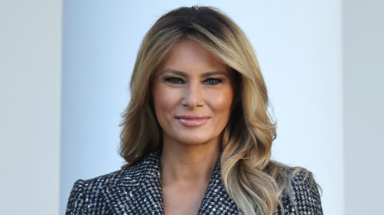 Melania Trump smiling