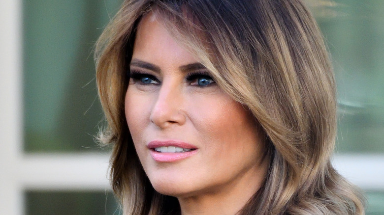 Melania Trump up close