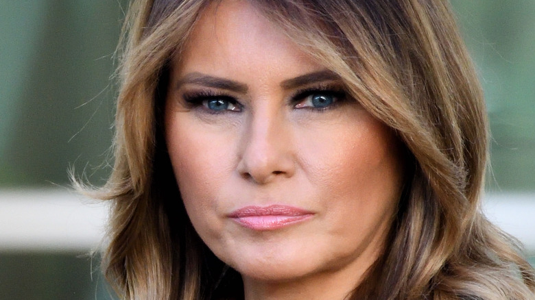 Melania Trump up close