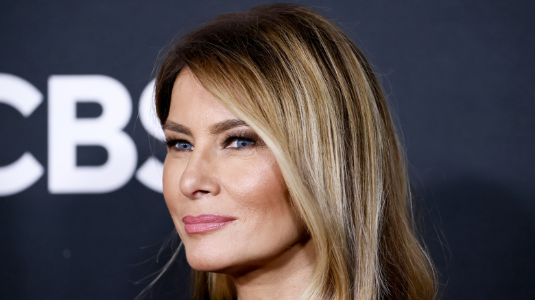 Melania Trump smiling