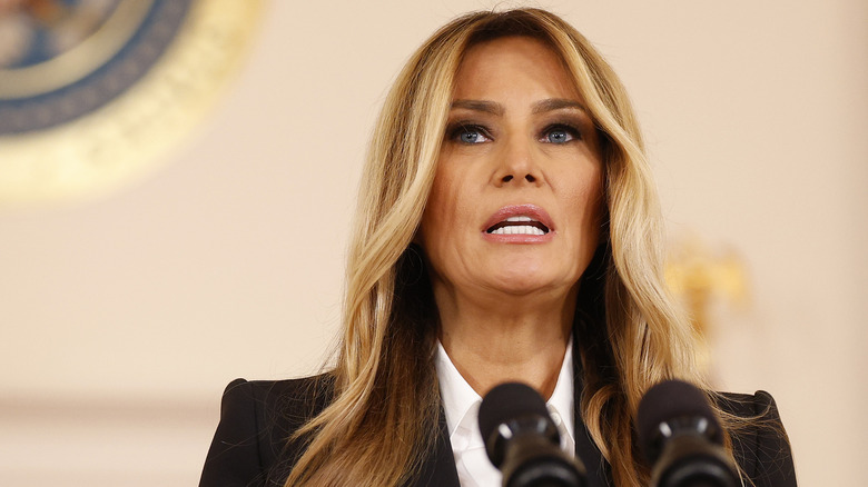 Melania Trump speaking