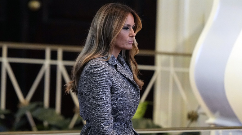 Melania Trump at Rosalynn Carter's memorial service