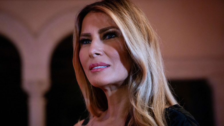 Melania Trump smiling