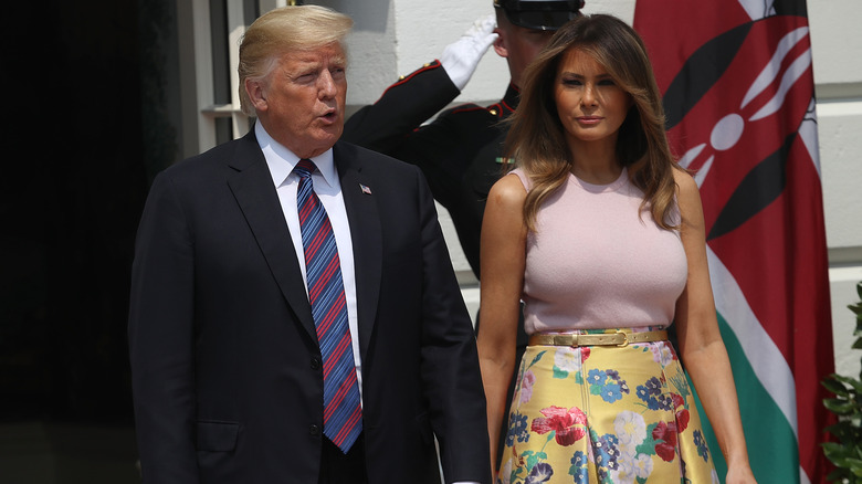 Donald Trump and Melania Trump