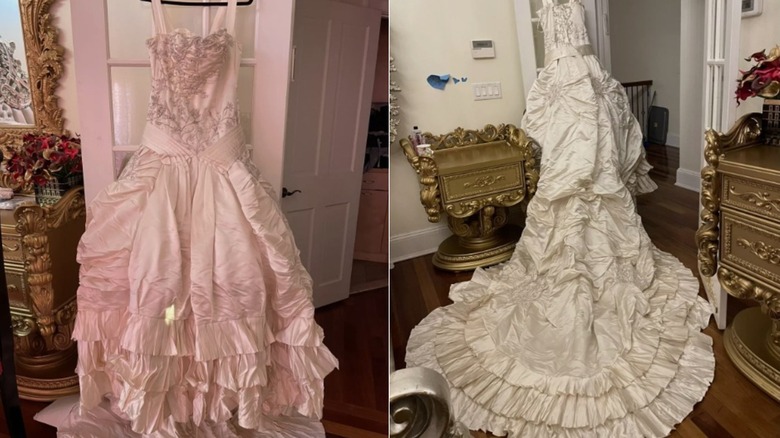 Melania Trump's wedding dress