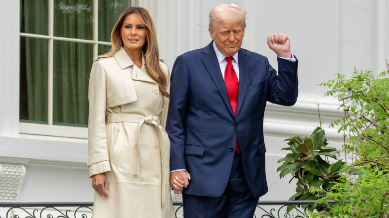 Donald and Melania Trump