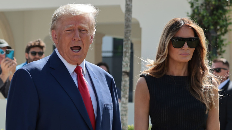 Melania's Reported Campaign Appearance Fee Crystallizes Phony Trump Marriage Chatter