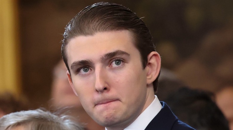 Barron Trump attends the inauguration of Donald Trump in Washington, DC (2025)