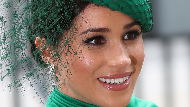 Meghan Markle smiling