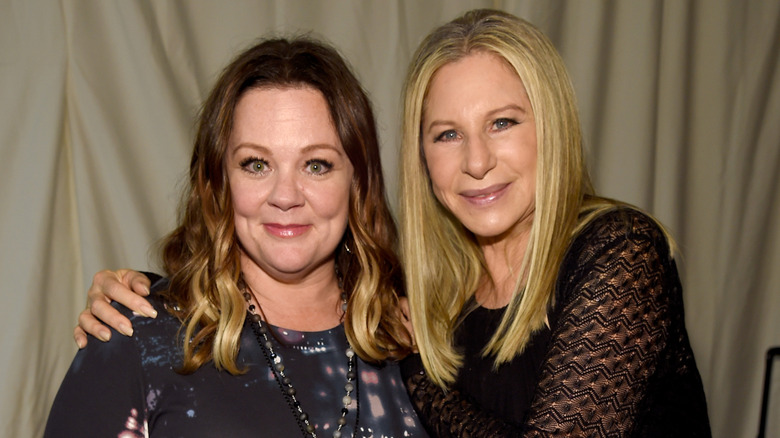 Melissa McCarthy and Barbra Streisand in 2016.