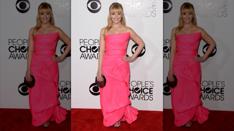 Melissa Rauch attends The 40th Annual People's Choice Awards