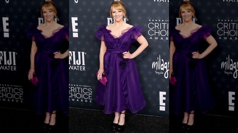 Melissa Rauch attends the 2025 Critics Choice Awards