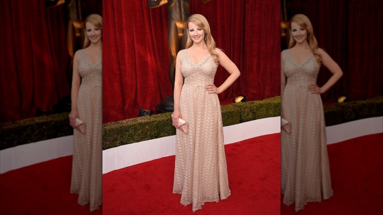 Melissa Rauch attends The 23rd Annual Screen Actors Guild Awards at Shrine Auditorium