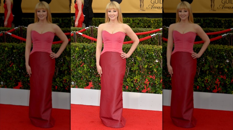 Melissa Rauch attends the 21st Annual Screen Actors Guild Awards at Shrine Auditorium