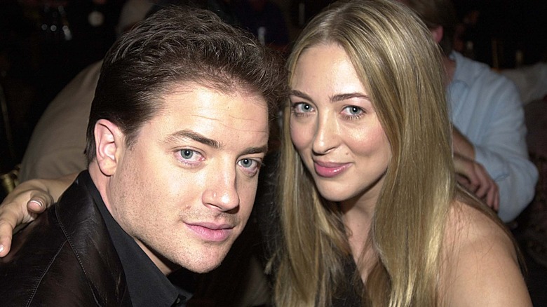 Brendan Fraser with ex-wife Afton Smith