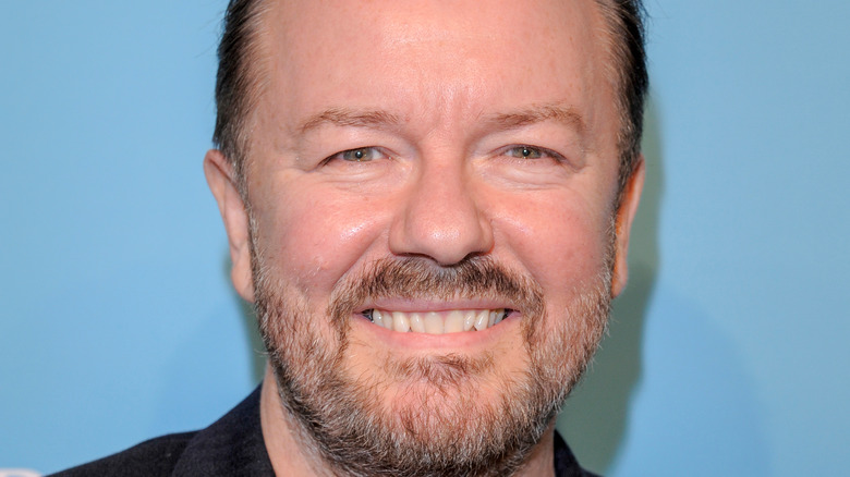 Ricky Gervais close-up