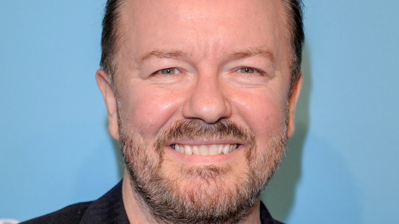 Ricky Gervais close-up