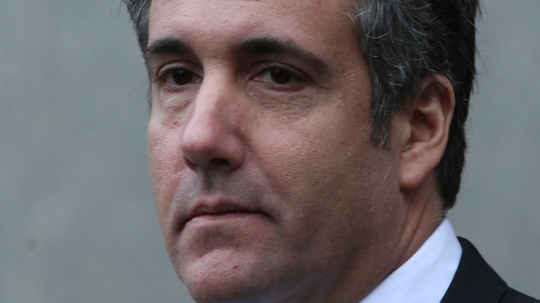 Michael Cohen frowning