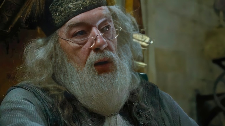 Sir Michael Gambon as Dumbledore