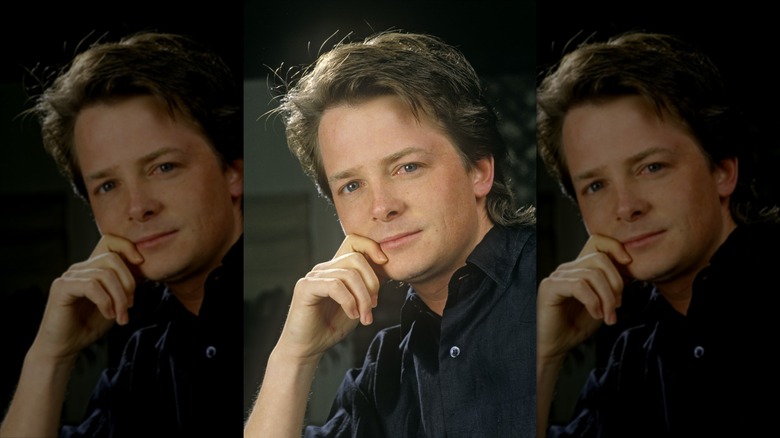 A portrait of Michael J. Fox during the run of "Family Ties"