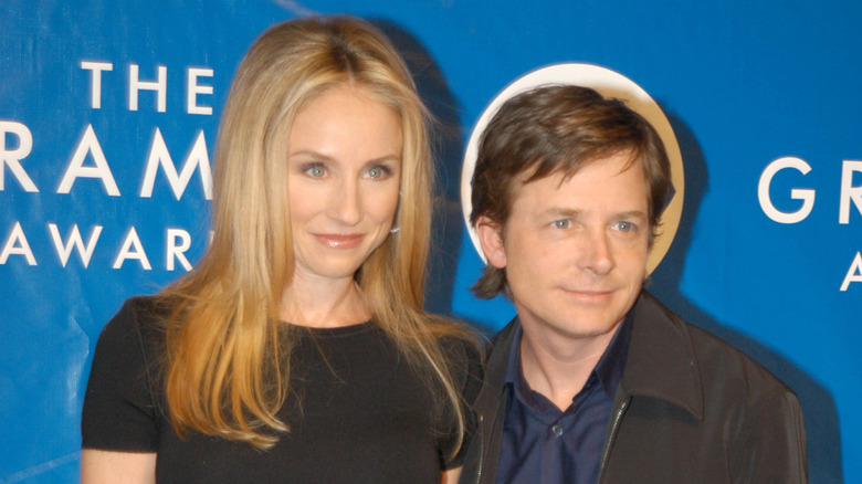 Tracy Pollan and Michael J. Fox on the red carpet