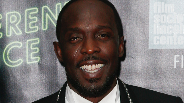 Michael K. Williams on the red carpet 