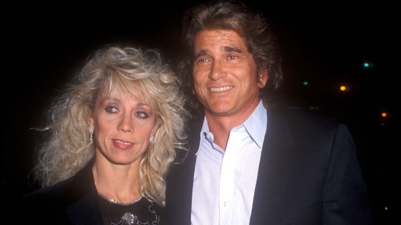 Cindy Clerico and Michael Landon smiling together