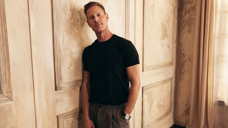 Christopher Landon poses in the Getty Images Portrait Studio Presented by IMDb and IMDbPro at SXSW 2025 on March 10, 2025 in Austin, Texas.