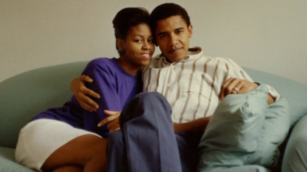 Michelle and Barack Obama dating
