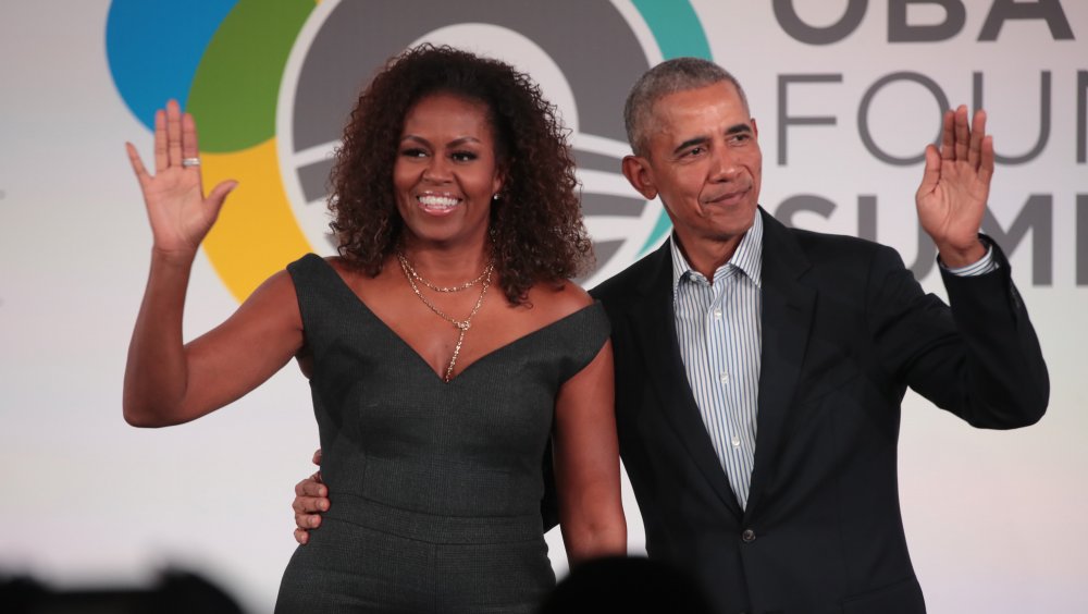 Michelle and Barack Obama