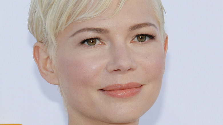 Michelle Williams smiling softly