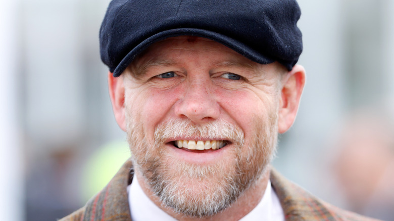 Mike Tindall smiling at event 