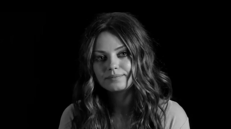 Mila Kunis in a video feature for W Magazine