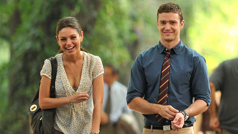 Mila Kunis and Justin Timberlake in "Friends With Benefits"