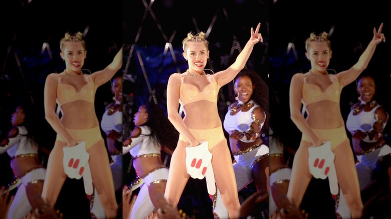 Miley Cyrus at the VMAs