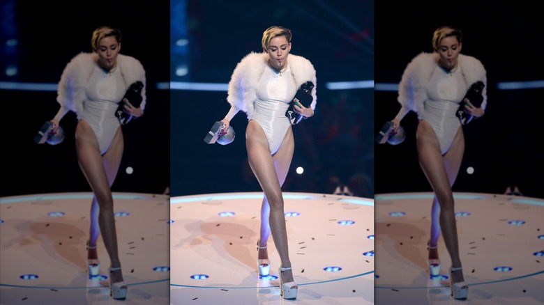 Miley Cyrus at the European EMAs