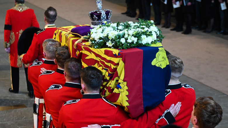 Queen's Company at the queen's funeral