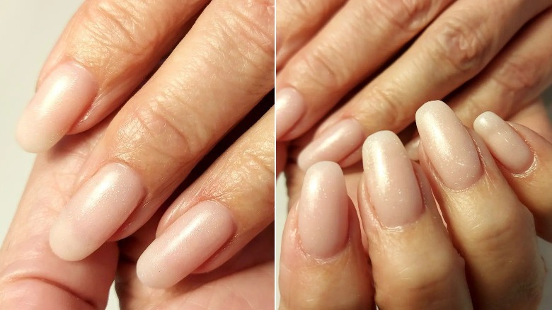 Round tips with subtle shine 