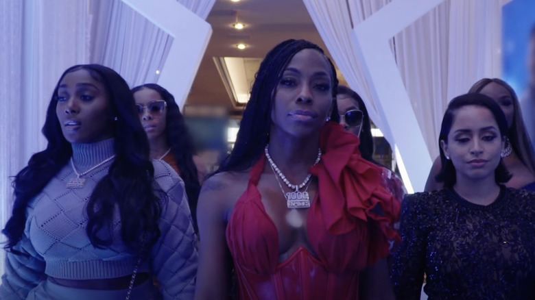 Stormy Wellington and other cast members from "Million Dollar Hustle"