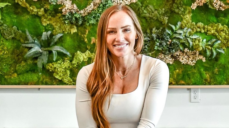 Mina Starsiak Hawk at her business 