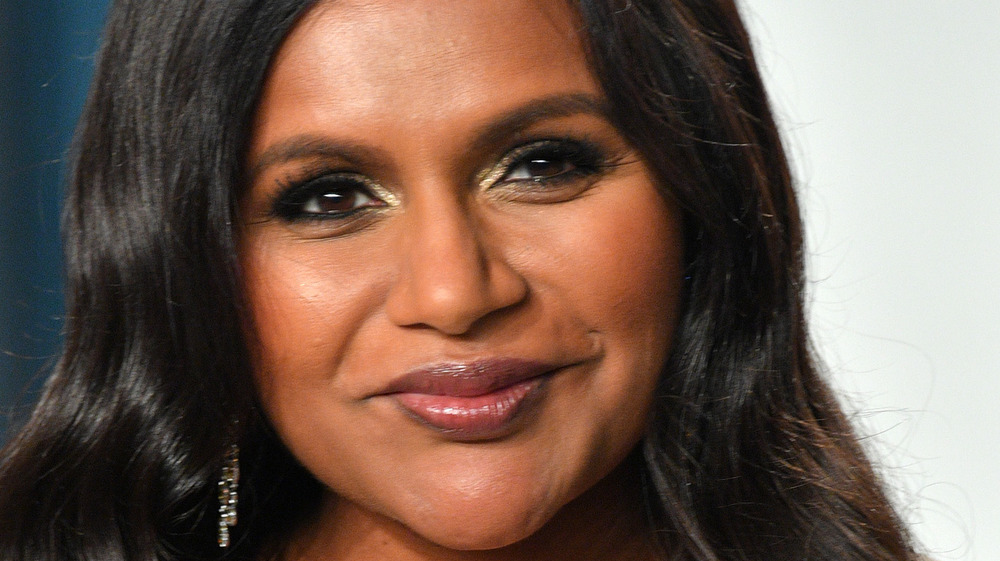 Mindy Kaling at a 2020 Awards party 