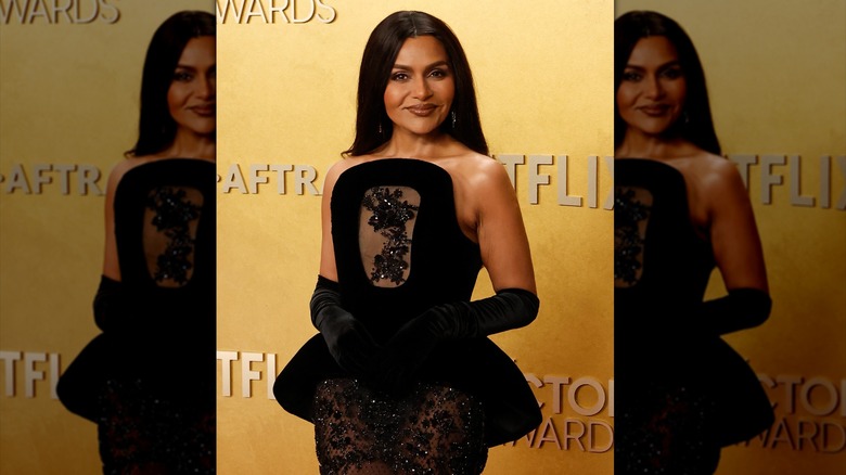 Mindy Kaling at the 2026 Actor Awards on March 1, 2026